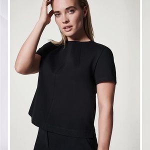 Spanx Perfect Funnel Neck Top. New with tags.